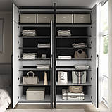 Шафа Moreli Ramo R-00017 з полицями та антресоллю 1968x2500x570 мм Білий, фото 2