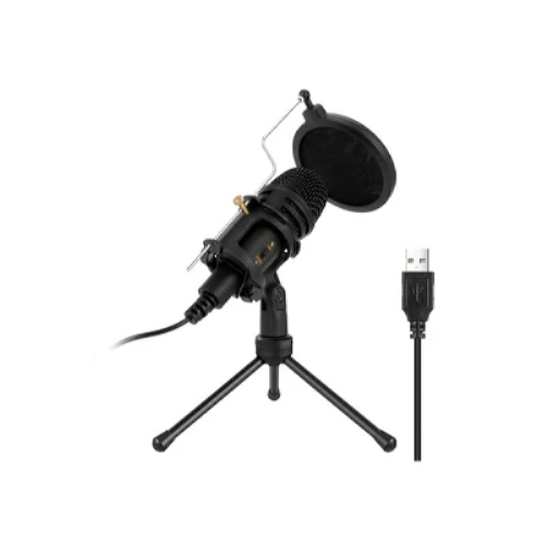 Мікрофон Epik студійний настільний 2200 Ом USB black