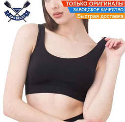 Безшовні топи Giulia TANK TOP L/XL black спортивний топ безшовний без кісточок топік жіночий на широких бретелях