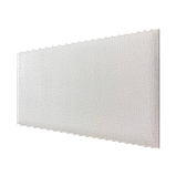 Керамогранітний обігрівач KEN-600 "Холст жакард" білосніжний, фото 2