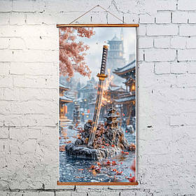 Гобелен Меч самурая 30*60 см, OTM1040