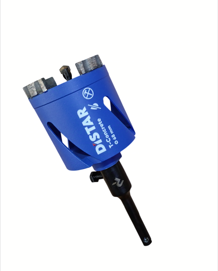 Коронка діамантова DiStar САСС 68x65-4хМ16 Бетон з хвостовиком sds+ під свердло