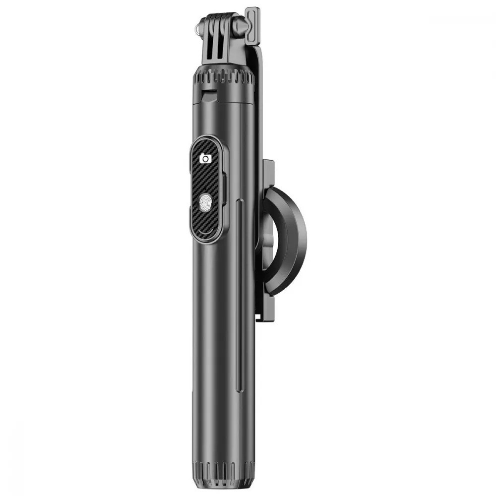 Високий трипод штатив для телефона з магнітним кріпленням 2в1 PROOVE Magnet Stick Pro (1540mm) (чорний)