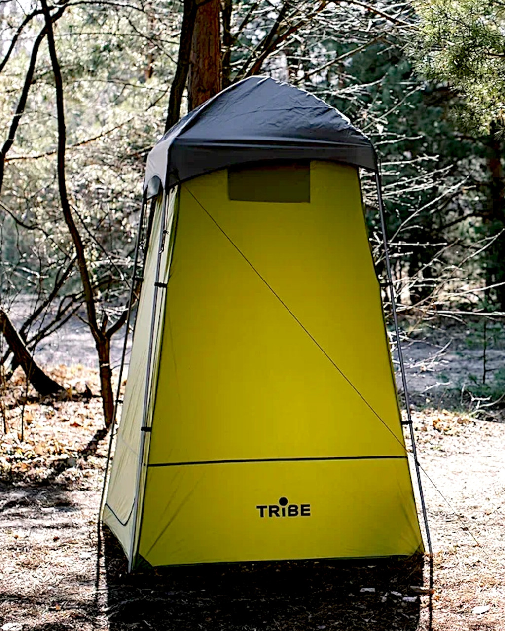 Намет санітарний Tribe Shower Pro, похідний польовий душ-туалет олива, фото 1
