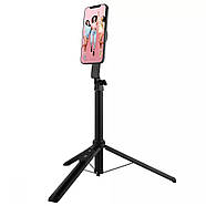 Високий трипод штатив для телефона з магнітним кріпленням 2в1 PROOVE Magnet Stick Pro (1540mm) (чорний), фото 3