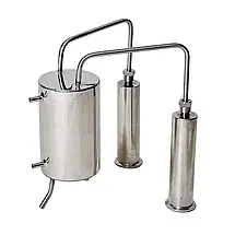 Електродистилятор домашній економний 50л. "Чумак" для подвійної перегонки , ТЕН 3 кВт, фото 4