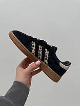 Жіночі Кросівки Adidas Spezial Handball Black Leopard Beige / Адидас Спешл Гандбол Леопард Чорні з Бежевим, фото 5