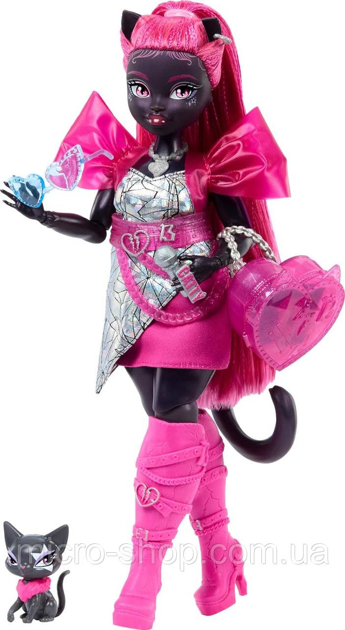 Лялька Монстр Хай Кетті Нуар з вихованцем Monster High Monster High Catty Noir