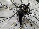 Колесо заднє на черв'ячній втулці MOROVANS26" алюмінієвий подвійний обід, фото 2
