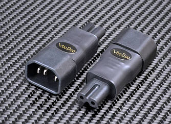 C14 — C7 VooDoo Cable силовий адаптер для Apple Mac Mini та джерел.