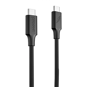 Кабель для телефона смартфона планшета Proove Striped Silicone Type-C на Type-C 60W (1m)