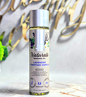 Масажна олія з ваніллю System JO - Naturals Massage Oil Lavender & Tahitian Vanilla 120 ml
