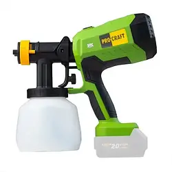 Акумуляторний фарбопульт Procraft PSE40 (без АКБ і ЗП)