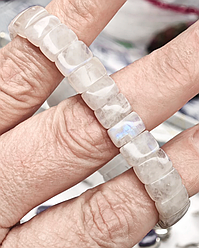 Адуляр Місячний камінь браслет, 035ТА