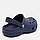 Дитячі дихаючі крокси темно сині для хлопчиків, літні зручні шльопанці сабо з піни крослайт Crocs, оригінал, фото 8