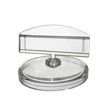 Цінникоутримувач 50 мм на круглій базі + подовжувач 50 мм (5039-50), фото 5