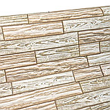Шпалери вінілові 10,05 × 0,53 м Слов’янські шпалери 9419-04, бежеві, під дерево, для кухні, коридору, вітальні, кімнати, фото 3