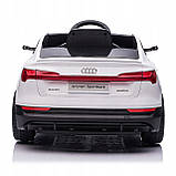 Дитячий електромобіль Audi E-tron Sportback White - Повний привід Білий (Двигуни 4 x 35 Вт), фото 5