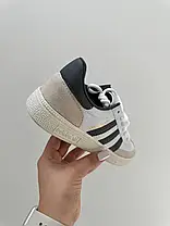 Жіночі Кросівки Adidas Spezial Handball White Black / Адидас Спешл Гандбол Білі з Чорним, фото 6