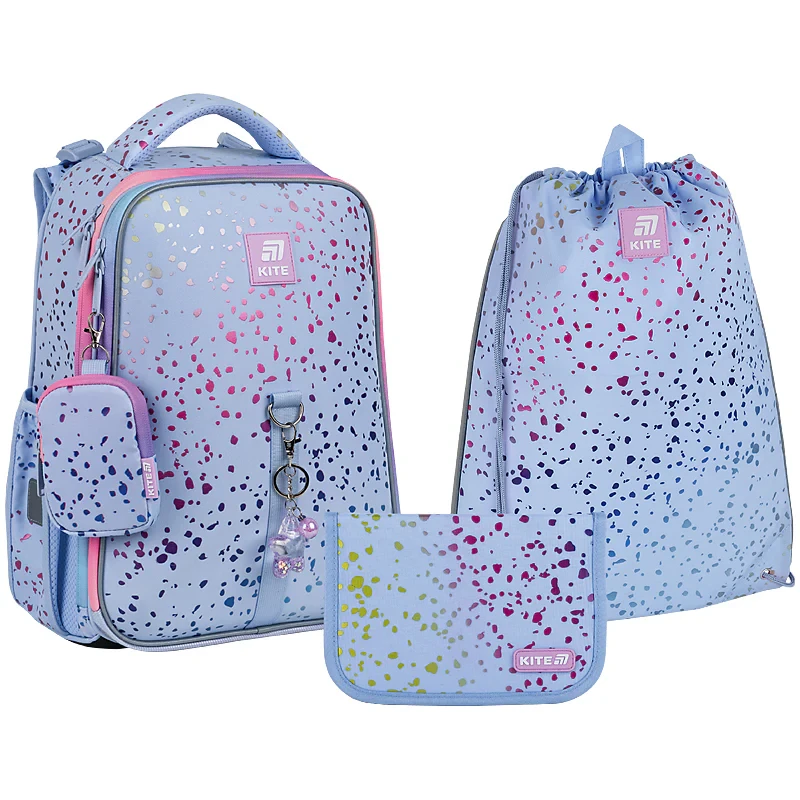 Шкільний набір Kite Education Shiny SET_K25-531M-1 (рюкзак, пенал, сумка) 130-145 см