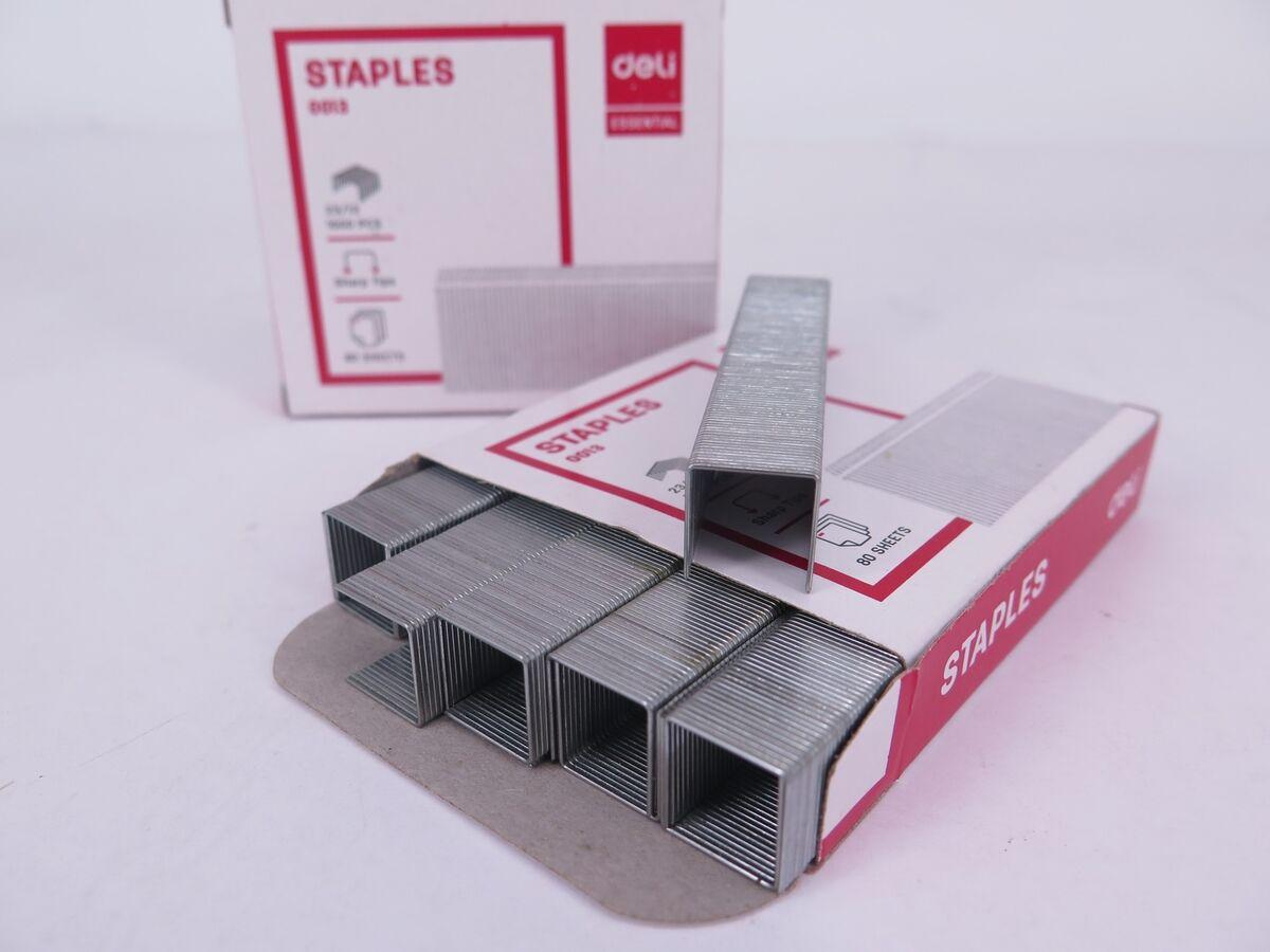 Скоби для степлера Deli 0013Е №23/13 1000шт/уп