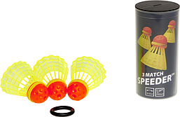 Бадмінтон Talbot torro набір воланів speedminton tube mach 3 шт (MD)