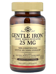 Gentle Iron 25 мг Solgar 180 капсул
