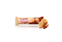 Печиво-сендвіч Roshen Multicake з начинкою какао 180г