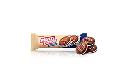 Печиво-сендвіч Roshen Multicake з молочно-кремовою начинкою 180г