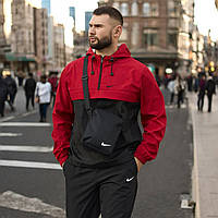 Спортивний костюм чоловічий для прогулянок Nike плащівка якісний брендовий демісезонний весна осінь