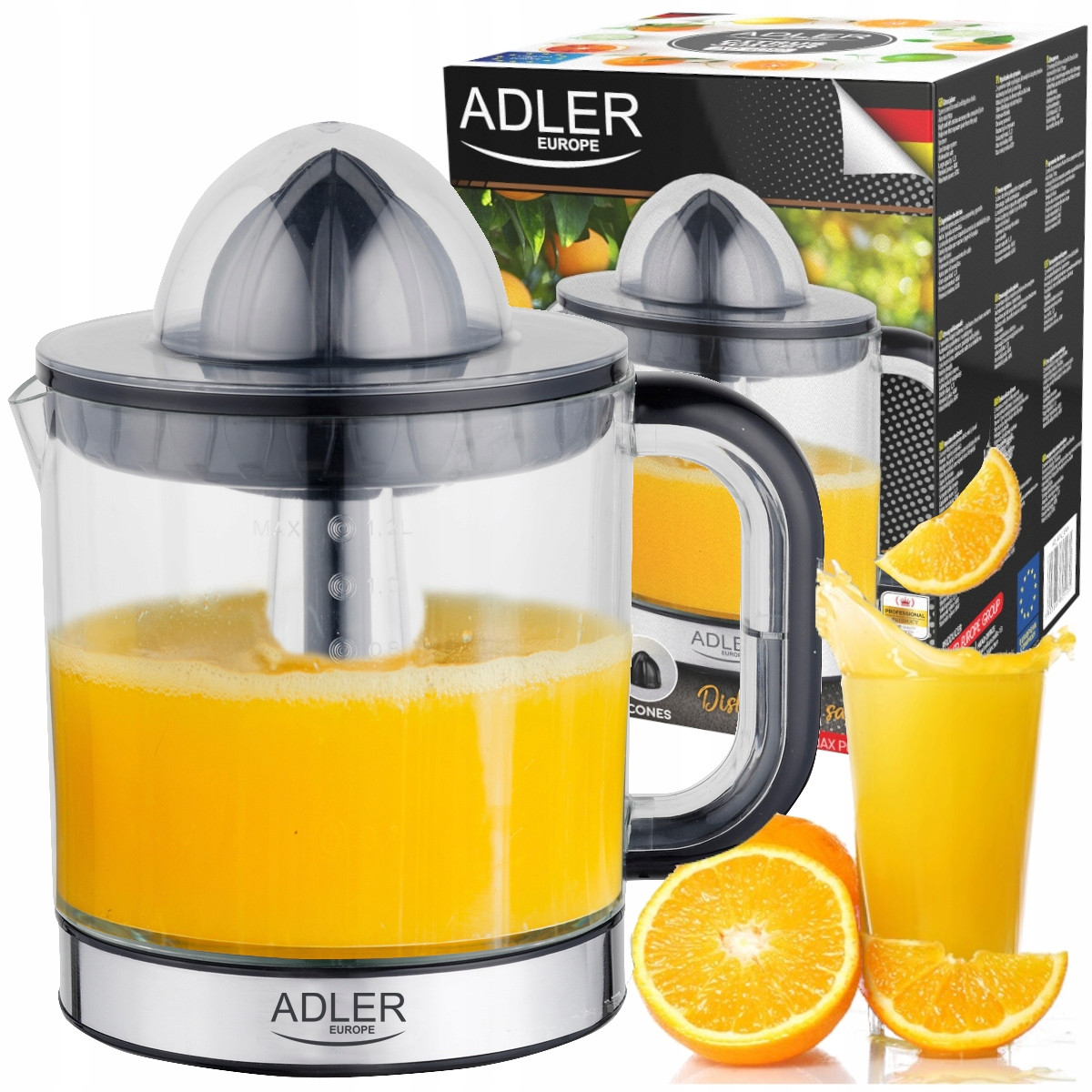 Соковитискач для цитрусових (цитрус-прес) Adler AD 4012