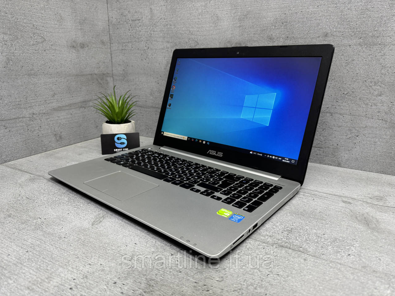 GeForce Мультимедійний ноутбук Asus A551L i5-4200U 12gb ddr3 240gb ssd 15.6" FullHD