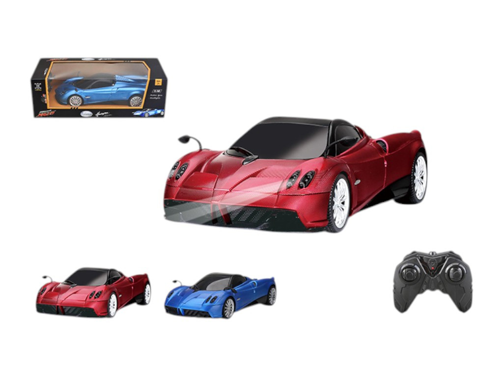 Машина на радіокеруванні Pagani Huayra Roadster, світло, гумові колеса, 2 кольори 1601G