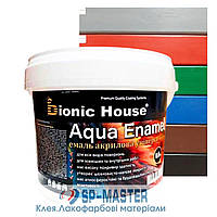 Емаль універсальна акрилова для дерева і металу "AQUA ENAMEL" (0,8л) Bionic House (Біонік Хаус)