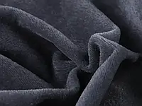 Ткань Велюр Стрейч Темно-серый