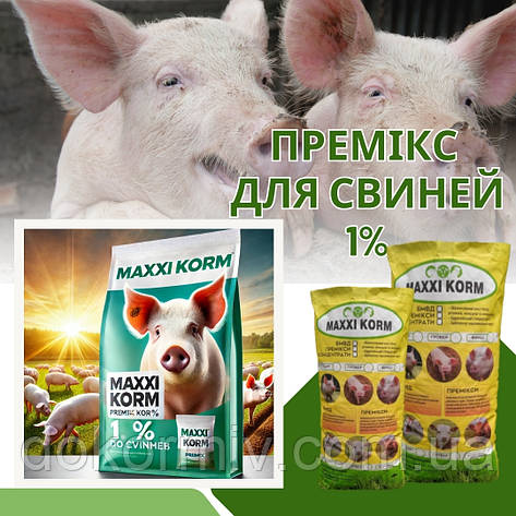 Премікс для свиней СТАРТ 1% | 7 кг, фото 1