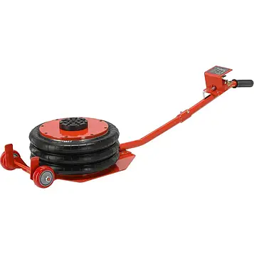 Домкрат зі стійкою пневматичний підкатний 6т, 400мм YATO YT-17237