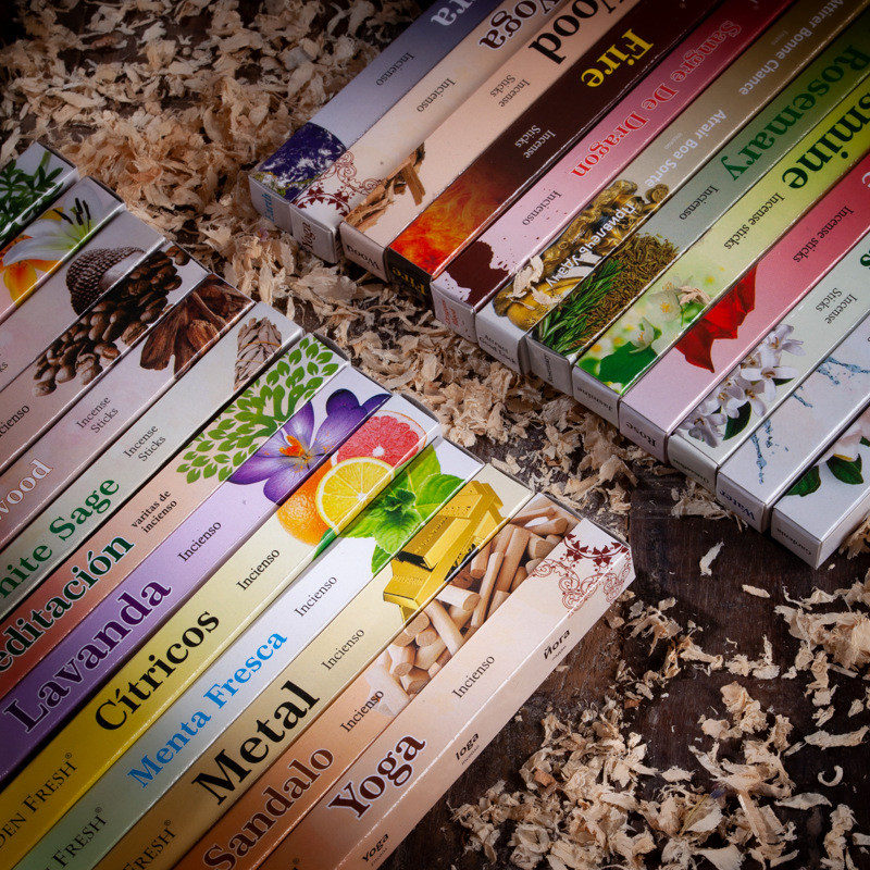 Аромапалочки та пахощі Garden Fresh Індія, 25 ароматів, ціна за 1 аромат на вибір, 7 паличок в упаковці, фото 1