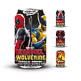 Газований напій Deadpool & Wolverine Lemon Ramune 330ml, фото 2