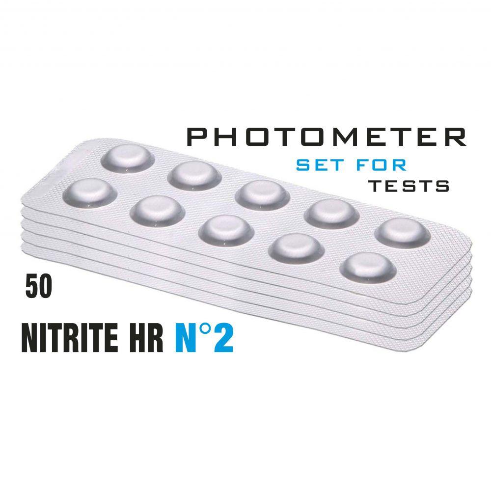 Таб. Nitrite HR 2 (Нітрити, 0 - 1500 мг/л) (50 піг/уп.) (10 піг/шт) PrimerLab