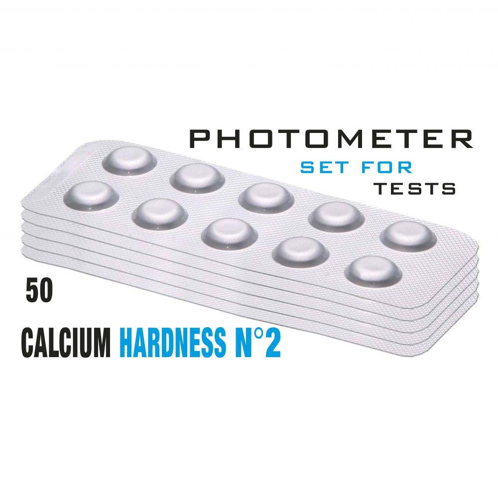 Таб. Calcium Hardness №2 (Калц. жорст. 0 - 500мг/л) (50 таб/уп.) (10таб/шт) PrimerLab/comporator