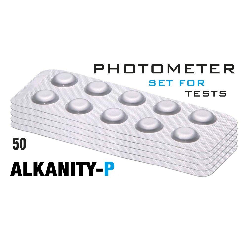 Таб. Alkalinity-Р (Лужність-Р, 5-500 мл/л) (50 таб/уп.) (10таб/шт) PrimerLab