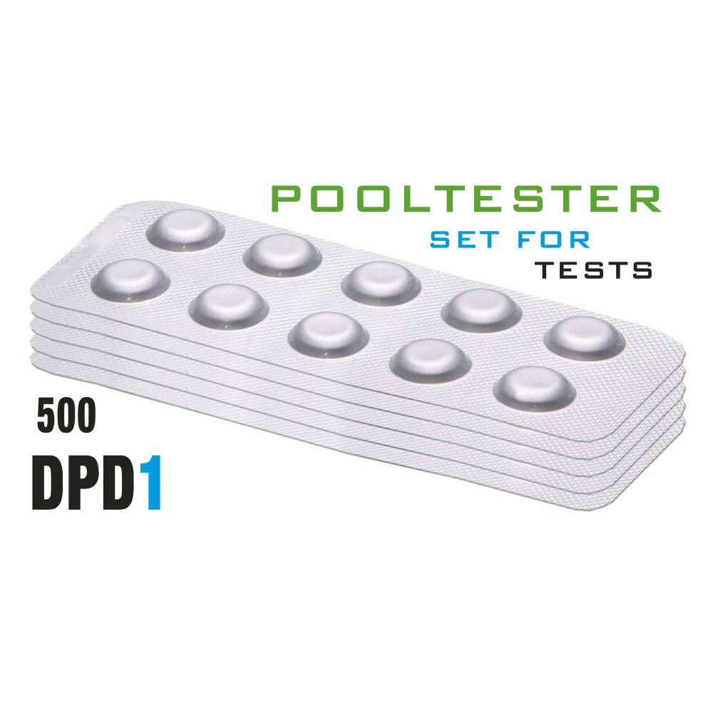 Таблетки DPD1 Хлор Вільний (CL) (500 таб/уп.) (10таб/шт) (rapid/comparator)