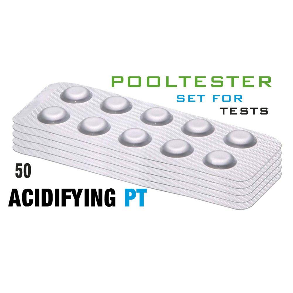 Таб. Acidifying PT (Окислювач) 50 таб/уп. (10таб/шт) rapid/comparator