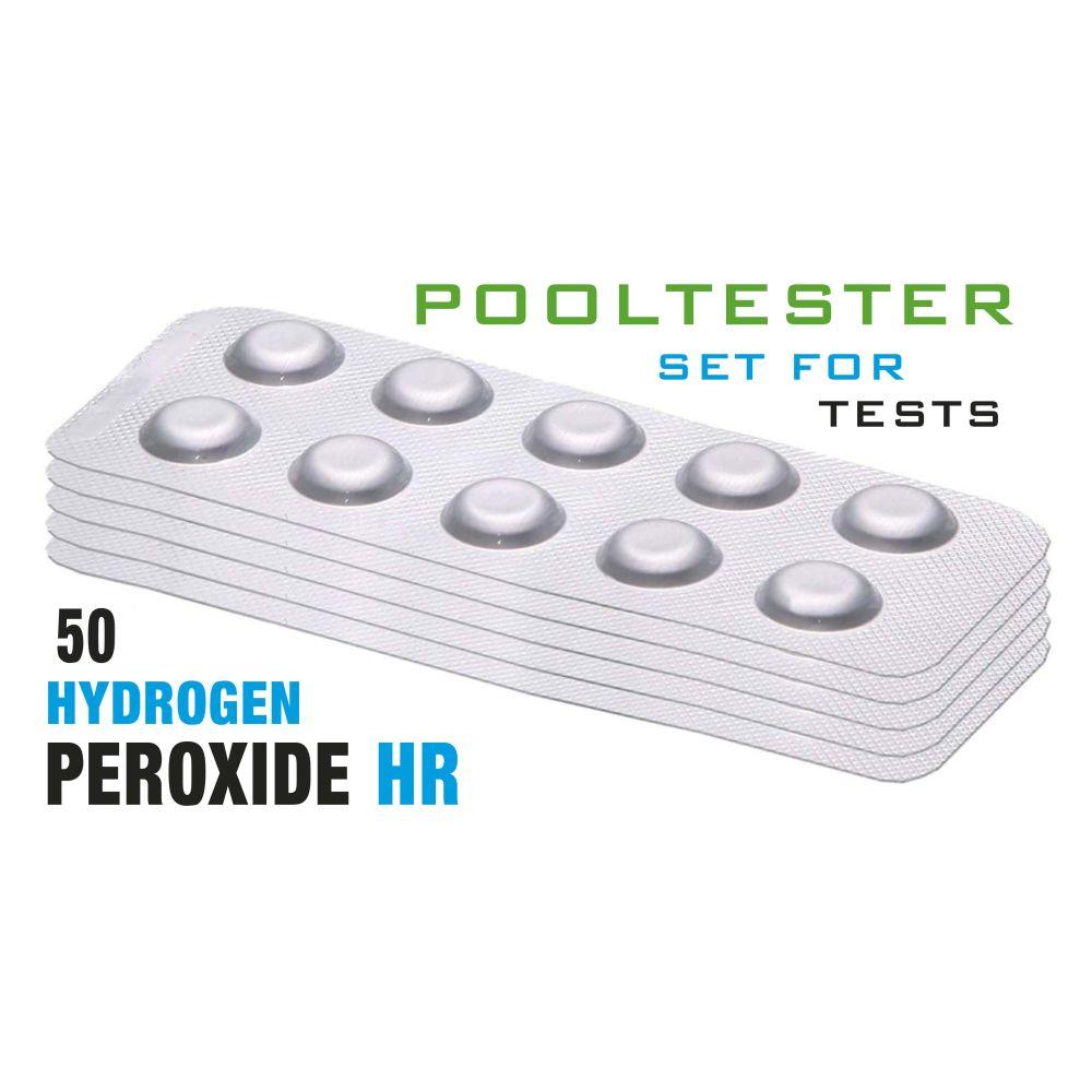 Таблетки Hyd. Peroxid HR (Перекис водню, 0-50 мг/л) (50 таб/уп.) (10таб/шт) (rapid/comparator)