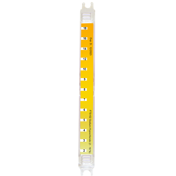 Параметр-стрічка Sodium-Hypochloride (Гіпохлорід Натрію, 2 - 18 мг/л) для FlexiTester