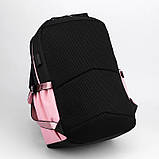Щільний шкільний рюкзак для дівчат КУРОМІ АНІМЕ з USB Рожевий водонепроникний рюкзак в школу 4, 5, 6, 7+ клас, фото 4