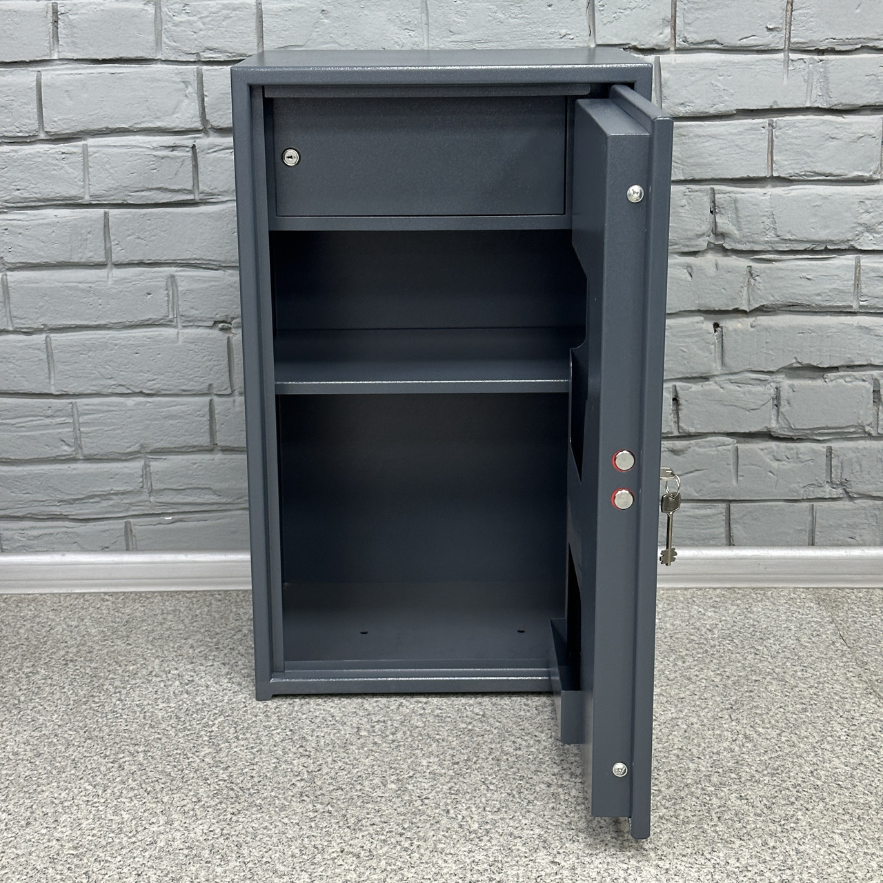 Офісний сейф CБП-720 антрацитово-сірий, фото 1