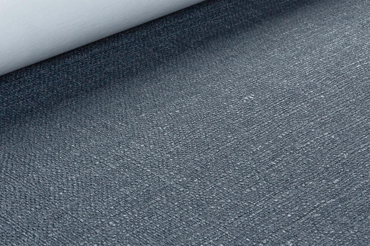 Вінілові шпалери гарячого тиснення на флізеліні Erismann Melange XL 12213-44 темно-синій (1,06х10,05м), фото 1