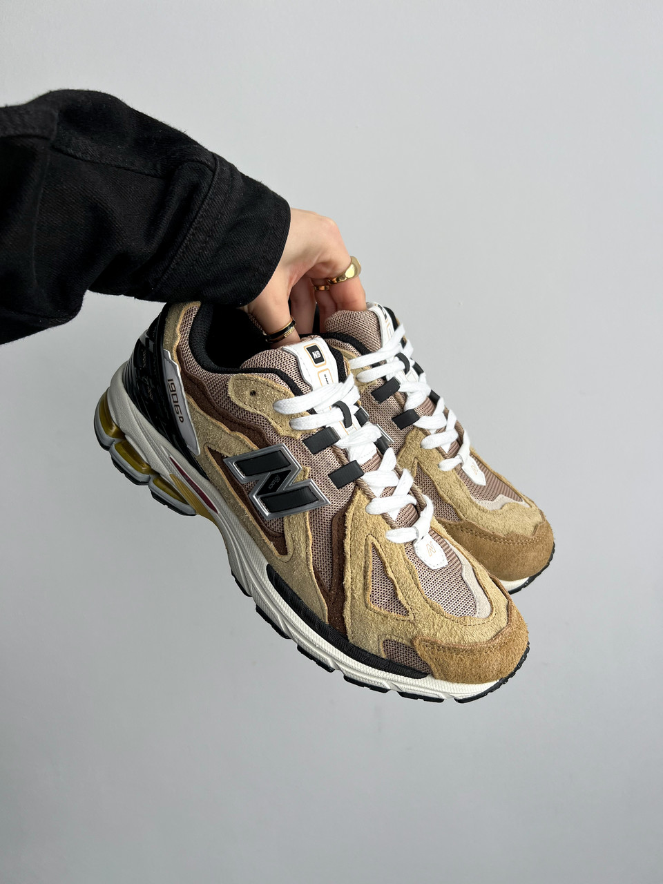 Кросівки чоловічі коричневі New Balance 1906D Yellow Brown (14874)